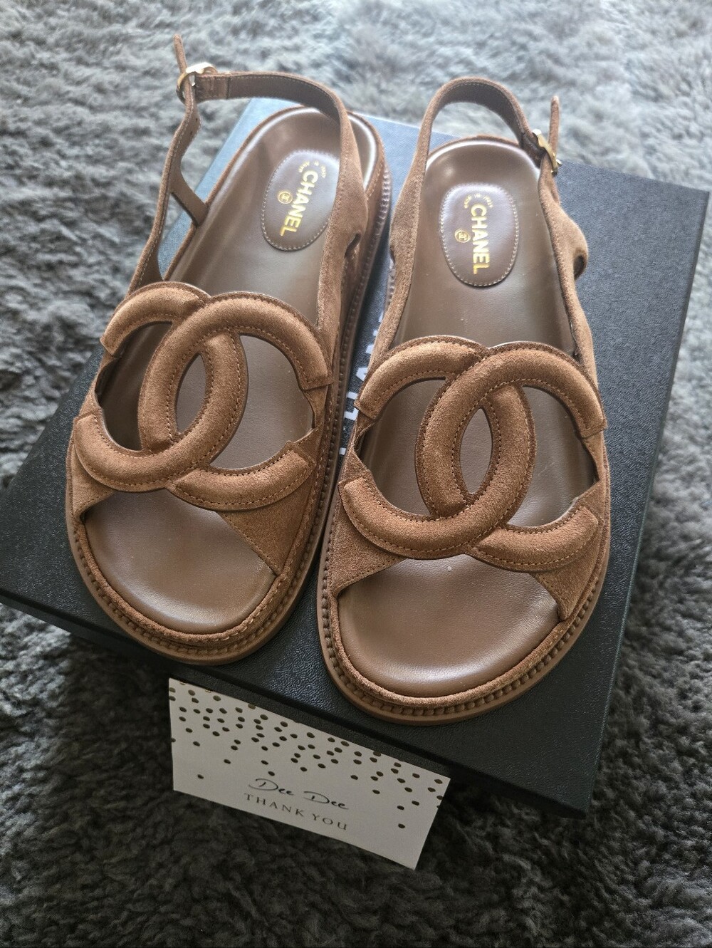 CHANEL Legend Sandal.